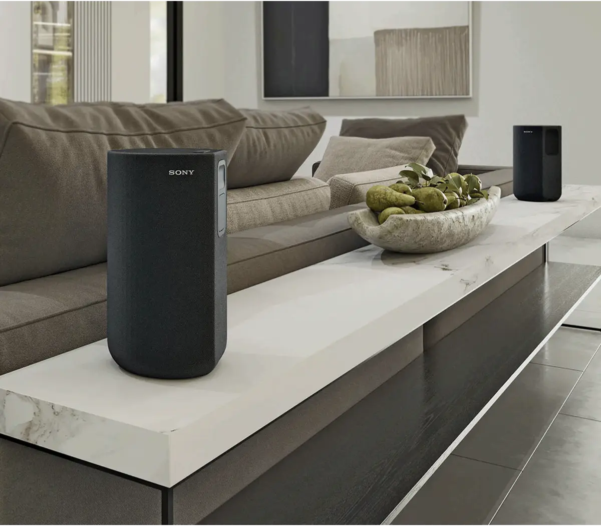 SA-RS5 Wireless Rear Speakers with Built-in Battery for Trio/Bar 9/Bar 8/Bar 7/HT-A7000/HT-A5000/HT-A3000
